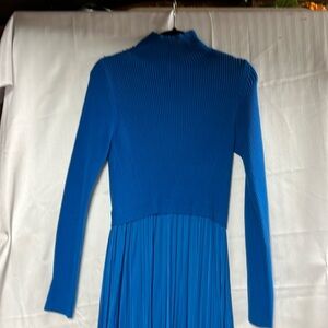 Beautiful blue “flowy”Anthropology dress Size M.
